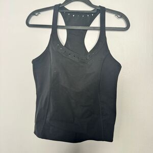 Gigi C black swim top size medium